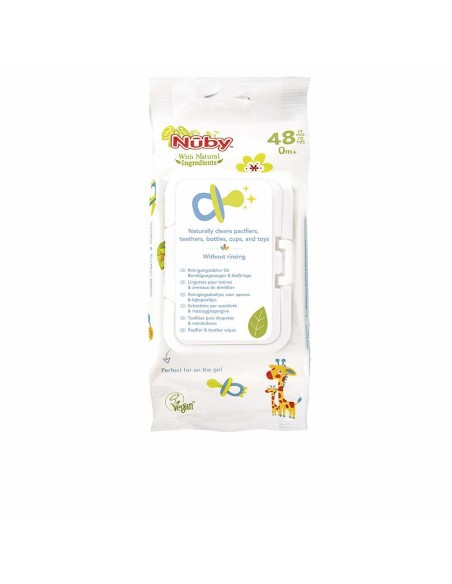 Sanitizing Wet Wipes Nûby Pacifier 48 Units