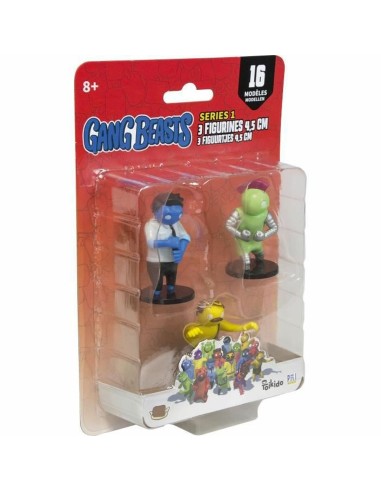 Personaggi d'Azione Lansay Gang Beasts Lot 3 3 Pezzi 4,5 cm