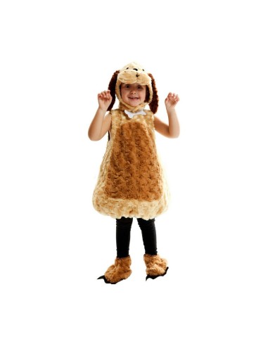 Costume for Children My Other Me Brown Dog (3 Pieces)