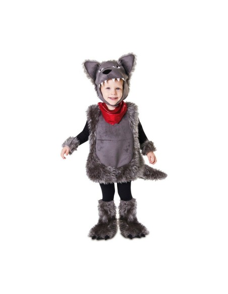 Déguisement pour Enfants My Other Me Gris Loup (4 Pièces)