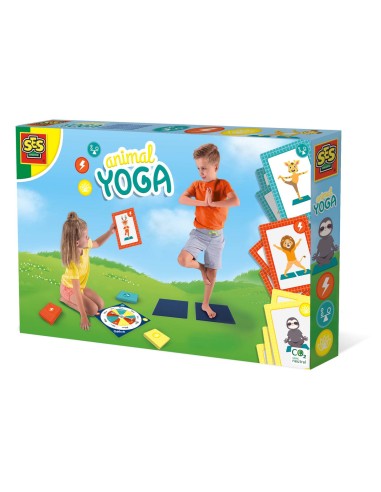 Carte da Gioco SES Creative Animal Yoga