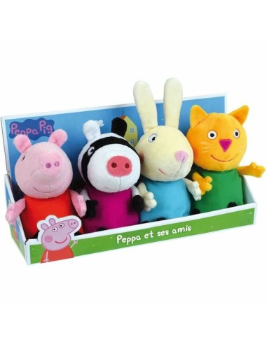 Fluffy toy Jemini Peppa Pig Set 4 Units