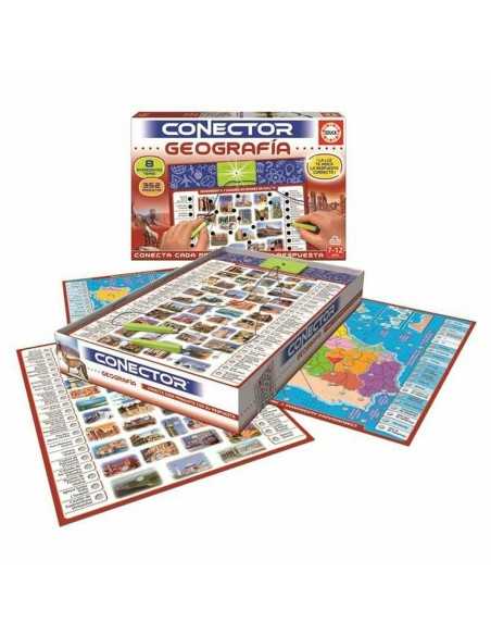 Educational Game Educa Conector Geography, maps and atlases