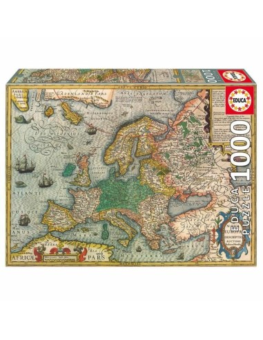 Puzzle Educa 1000 Stücke Karte