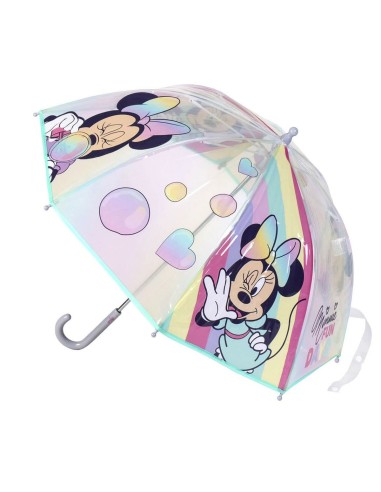 Parapluie Minnie Mouse Ø 71 cm Turquoise