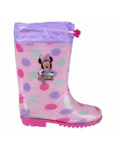 Bottes en Caoutchouc pour Enfants Minnie Mouse Rose