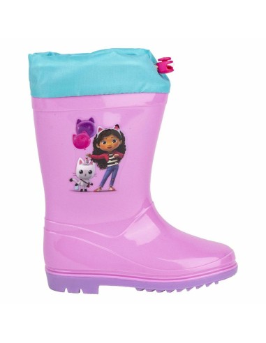 Children's Water Boots Gabby's Dollhouse Pink