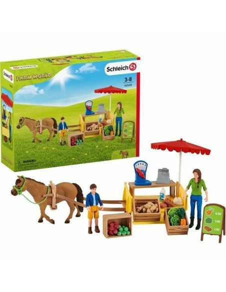 Playset Schleich Mobile Farm Stall