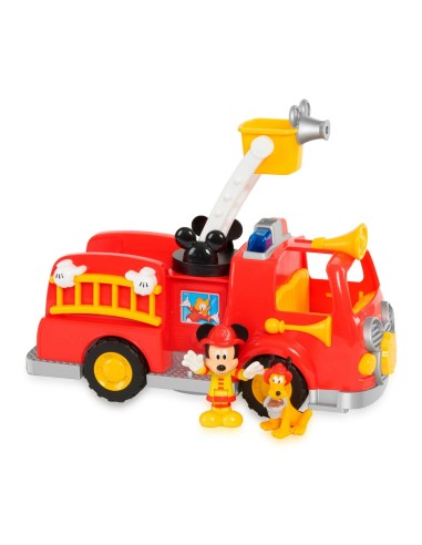 Camion de Pompiers Captain Marvel Mickey Fire Truck avec son Lumière LED