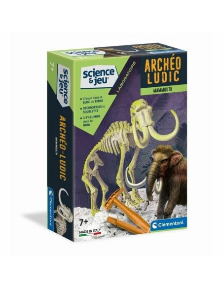 Science Game Clementoni Archéo Ludic Mammoth Fluorescent