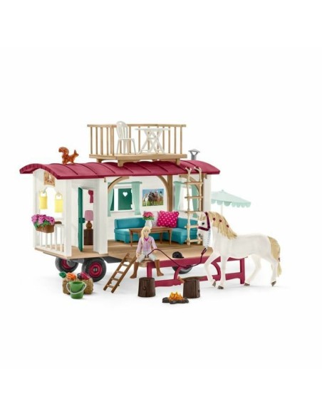 Casa in Miniatura Schleich Caravan for secret club meetings