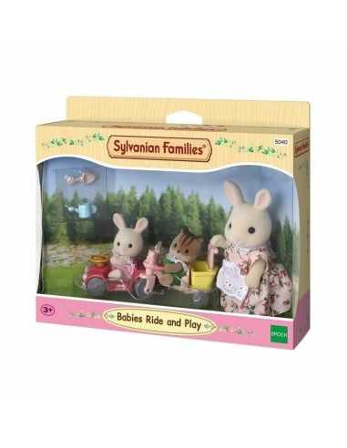 Figurines d’action Sylvanian Families Babies Ride and Play