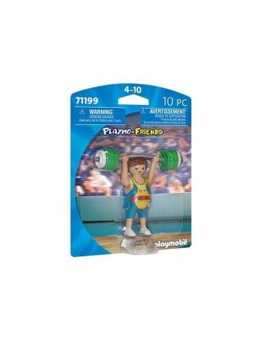 Action Figure Playmobil 71199 Weight-lifting Friends