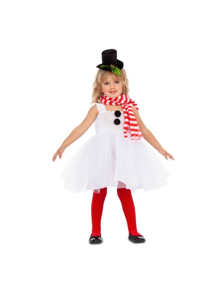 Costume for Children My Other Me Snow Doll Tutu (3 Pieces)