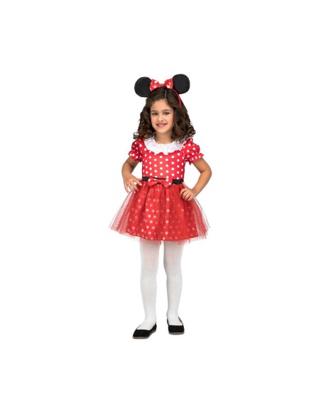 Costume for Children My Other Me Red Little Female Mouse (2 Pieces)