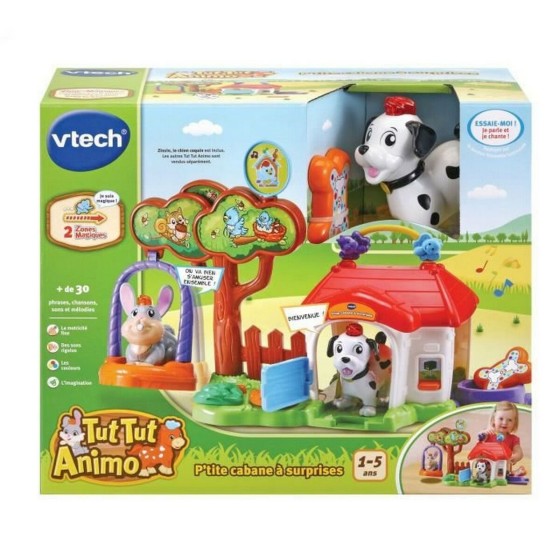 Musik-Spielzeug Vtech Tut Tut Animo Little surprise cabin (FR)