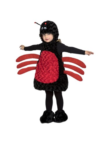 Costume for Children My Other Me Red Black Spider (3 Pieces)