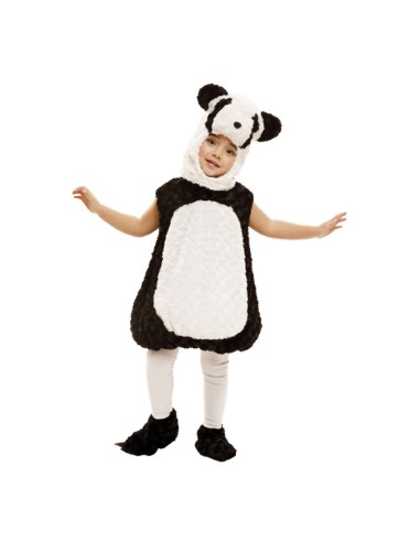 Costume per Bambini My Other Me Nero Bianco Panda (3 Pezzi)