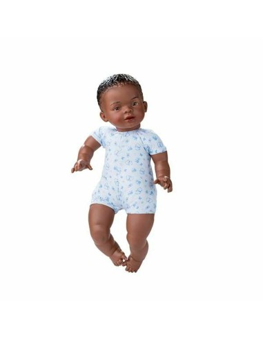 Baby doll Berjuan Newborn Africana 45 cm