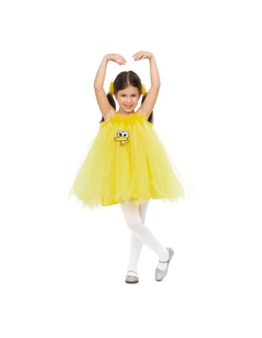 Costume per Neonati My Other Me Big Bird Sesame Street Giallo (2 Pezzi)