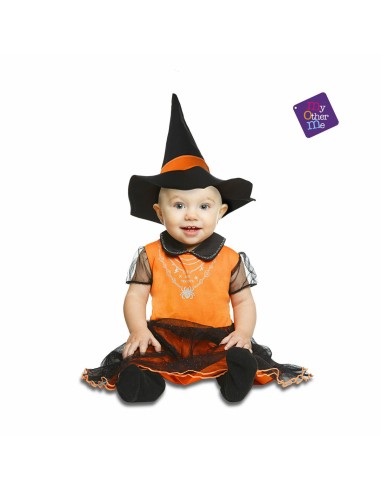 Costume for Babies My Other Me Witch Orange (2 Pieces)