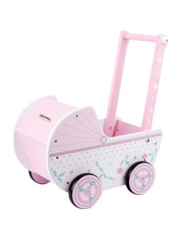 Doll Stroller Woomax Pink 39 x 46 x 26,5 cm