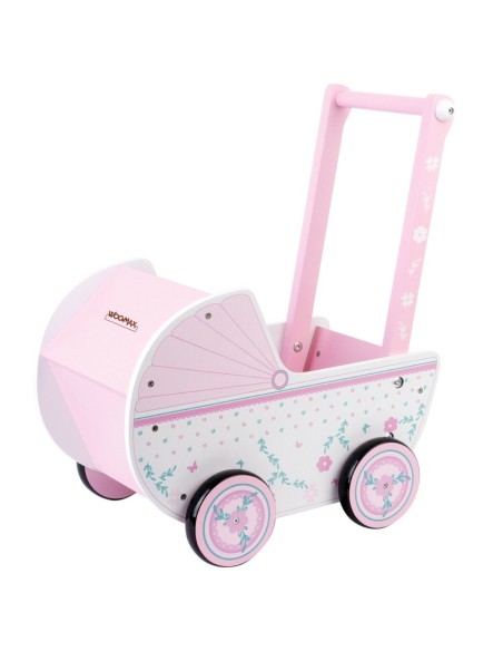 Doll Stroller Woomax Pink 39 x 46 x 26,5 cm