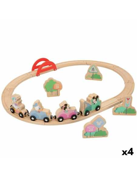 Spielset Fahrzeuge Disney 18 Stücke 37 x 7,5 x 3 cm 4 Stück