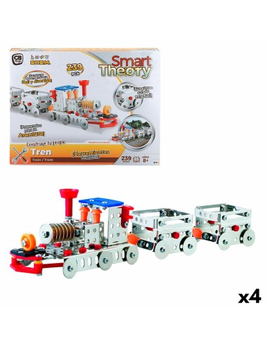 Construction set Colorbaby Train (4 Units)