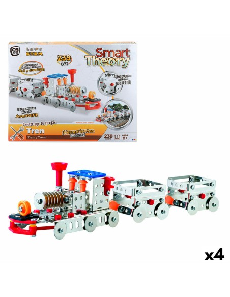 Construction set Colorbaby Train (4 Units)