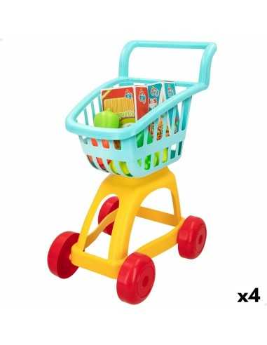 Shopping cart Colorbaby My Home 4 Units 30 x 54 x 41 cm