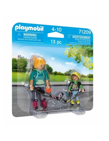 Playset Playmobil 71209 13 Pièces Joueur de hockey Duo