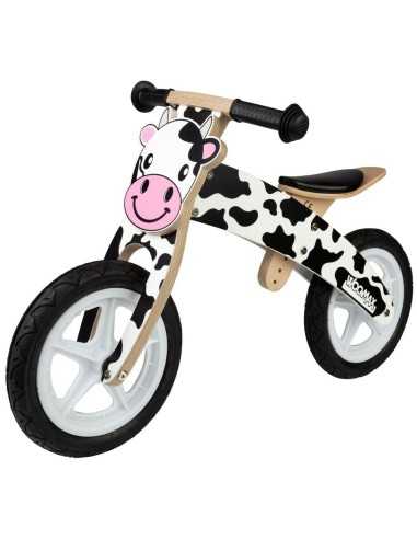 Bicicletta per Bambini Woomax Mucca 12" Senza pedali