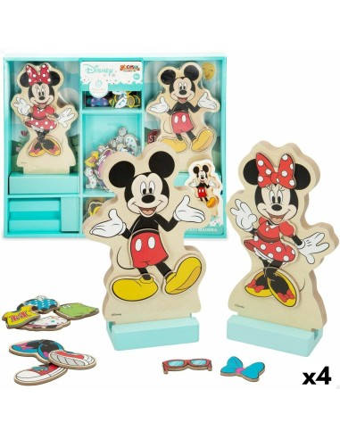 Figures Disney 54 Pieces 4 Units 11,5 x 17,5 x 1,2 cm