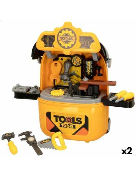 Tool Set Colorbaby My Tools With wheels 2 Units