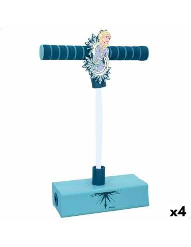 Pogo jumper Frozen 3D Azzurro Per bambini (4 Unità)