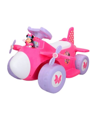 Macchina Elettrica per Bambini Minnie Mouse Batteria Aereo 6 V