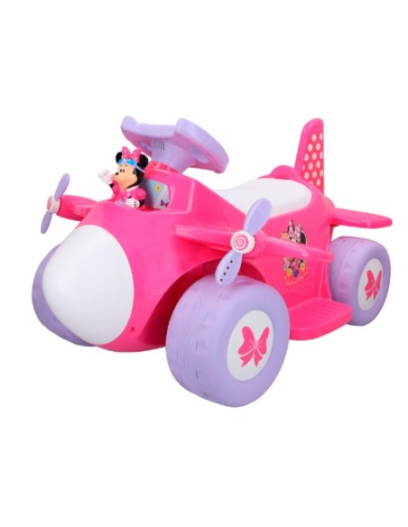 Macchina Elettrica per Bambini Minnie Mouse Batteria Aereo 6 V