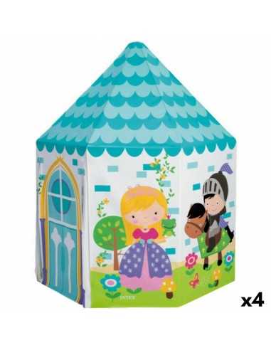 Casa da Gioco per Bambini Intex Principessa 104 x 104 x 130 cm (4 Unità)