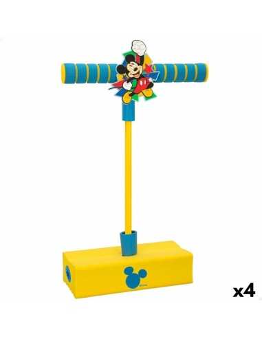 Pogospringer Mickey Mouse 3D Gelb Für Kinder (4 Stück)