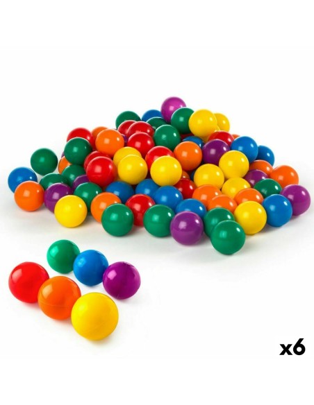 Palle Intex FUN BALLZ 8 x 8 x 8 cm (6 Unità)