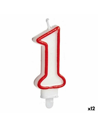 Candela Compleanno Numeri 1 (12 Unità)