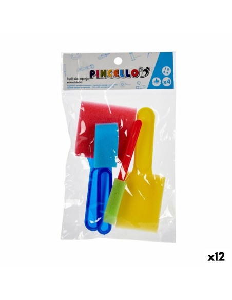 Ensemble pour activités manuelles Spatule Multicouleur (12 Unités)