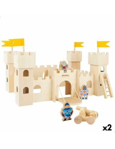 Castle Woomax Toy 9 Pieces 2 Units