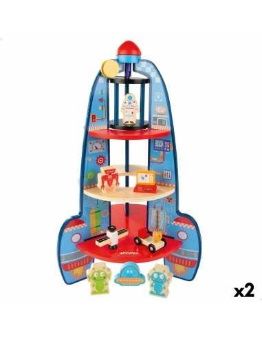 Playset Woomax 9 Pezzi 2 Unità 32,5 x 53,5 x 32,5 cm