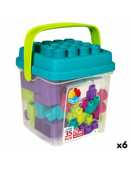 Set de construction Color Block Trendy Seau 35 Pièces (6 Unités)