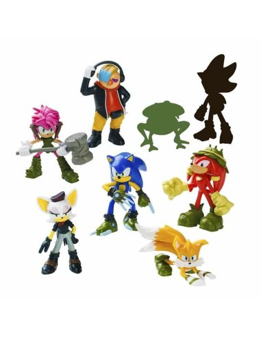 Figurensatz Sonic 8 Stück 6,5 cm