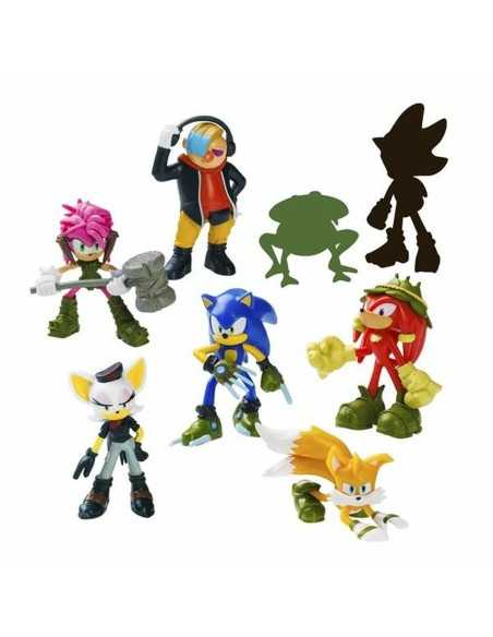 Ensemble de Figurines Sonic 8 Unités 6,5 cm