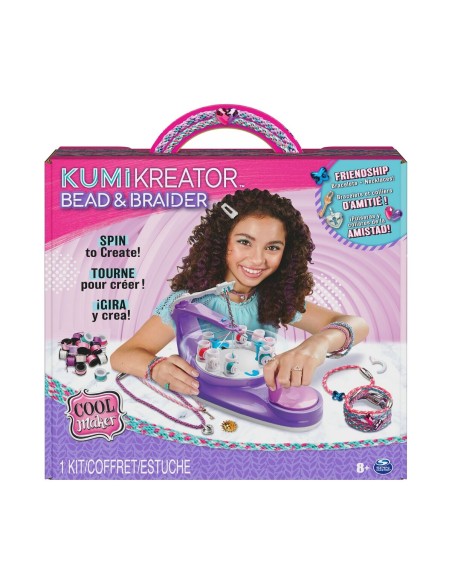 Kit de création de bracelets Spin Master KUMi Creator 3 in 1 Plastique (1 Pièce)