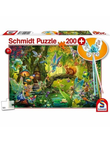 Puzzle Schmidt Spiele Fairies in the Forest 200 Stücke